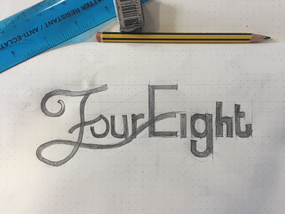 48 Sketch hand lettering pencil sketch type typography work in progress