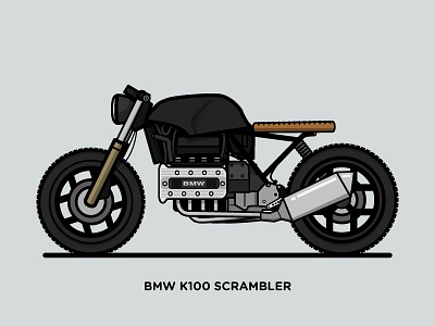 BMW K100 Scrambler