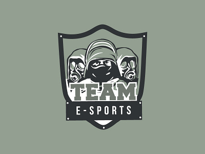Gaming Soldiers Mascot Team Logo | eSports Logo esports gaming logo logos mascot sale team