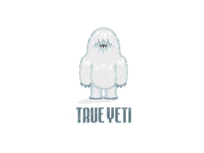 Modern True Yeti Logo Design (Sold)