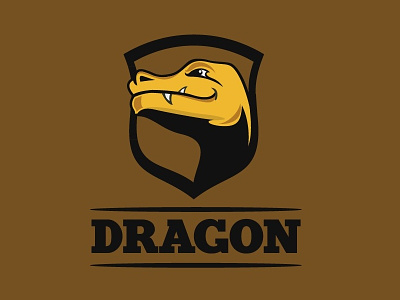 Dragon Shield Logo (For Sale) | eSports Logo buy dragon dragons esports logo logo for sale sale shop