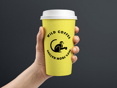 Coffee Monkey Logo [ For Sale ] Spider Monkey Logo