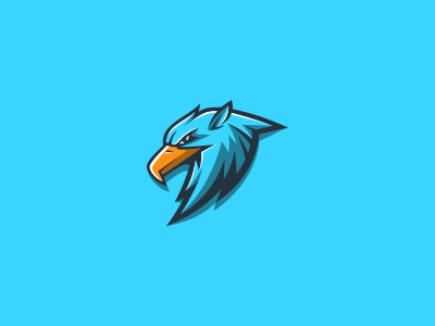 Majestic Griffin Logo Griffin Mascot Logo | eSports Logo eagle esports gaming griffin hawk logo mascot sale