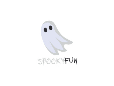 Creative and Cute Ghost Logo