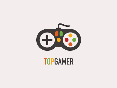 Modern & Trendy Gaming Controller Logo