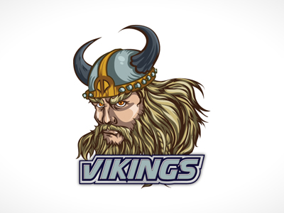 ESports Fierce Viking Logo For Sale by Lobotz Logos on Dribbble