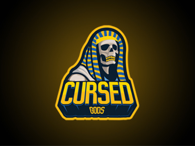 Spectacular Egyptian God ESports Logo – Cursed Gods e sport egyptian esports god gods logo mummy sale