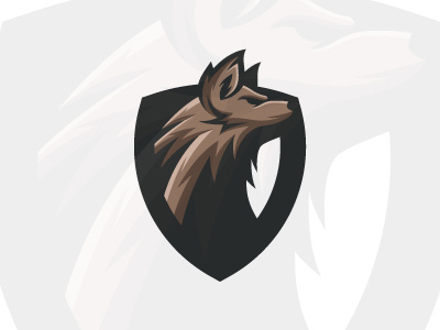 Jaw Dropping Wolf Mascot - Wolf eSports Logo For Sale branding design esports gaming logo mascot sale sports wolf