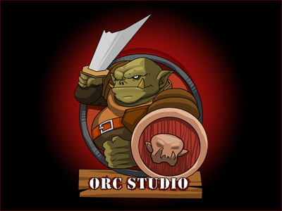 Spectacular & Majestic Orc Logo Design esport esports gaming logo mascot orc orcs sale studio