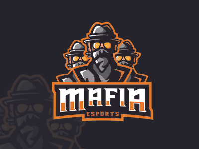 Premade ESports Logo | ESports Mafia Team Logo For Sale