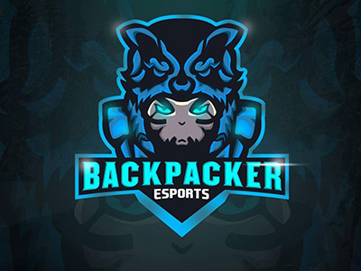 ESports Logo Backpacker  Team Mascot Logo by Lobotz Logos  Dribbble  Dribbble