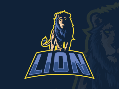 Majestic Lion Mascot Logo | Lion eSports Logo For Sale by Lobotz Logos ...