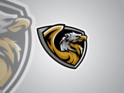 Majestic Griffin Logo Griffin eSports Logo | Griffin Mascot Logo e sport esport esports gaming griffin mascot shield skull sport sports