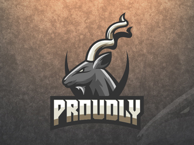 Goat Mascot Logo - Goat eSports Logo - For Sale animal esports goat head hockey horns logo mascot power sports wild