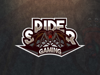 Spider eSports Logo For Sale Readymade Spider Gaming Logo