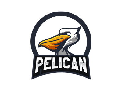 Pelican Mascot Logo For Sale Readymade Pelican eSports Logo branding esports gaming identity logo logotype mascot pelican sports