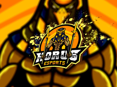 Majestic Horus Logo | Horus eSports Logo | Horus Mascot Logo egypt egyptian esports esports logo falcon god gym horus horus logo mascot mascot logo mytical