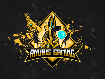 Anubis Gaming Logo | Anubis eSports Logo | Anubis Mascot Logo anubis clan esport esports gaming logo mascot premade sports team