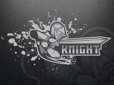 Knight eSports Logo | Knight Mascot Logo armour army esports gaming knight logo mascot premade readymade soldier sports