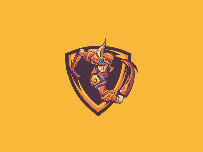 Warrior Prince Mascot Logo | Warrior Prince eSports Logo