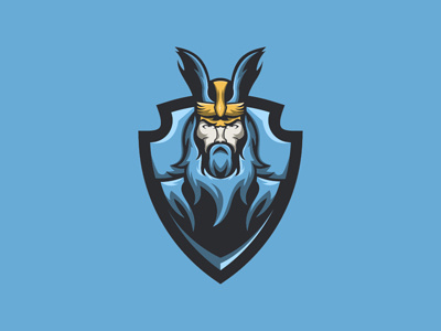 Viking Mascot Logo | Viking eSports Logo For Sale