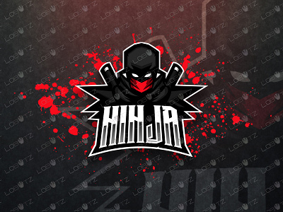 Spectacular Ninja Mascot Logo | Ninja eSports Logo For Sale