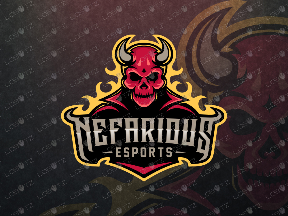 Devil eSports Logo For Sale Devil Mascot Logo by Lobotz Logos on Dribbble