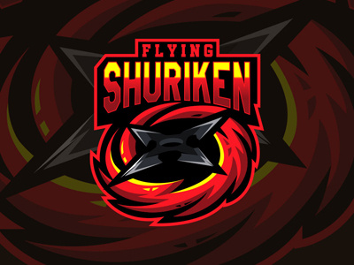 Shuriken Mascot Logo | Premade Shuriken eSports Logo assassin brand esports esportslogo fire gaming identity logo mascot mascotlogo ninja ninjas premade shurkien
