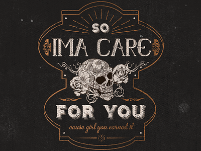 Ima care for you Type type typo typography