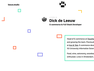 New website colors designer developer minimal mobile portfolio redesign responsive ui ux website