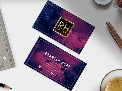 RH Design Business Cards