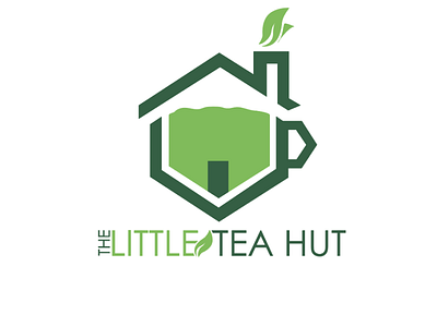 The Little Tea Hut art branding design graphic design illustration logo tea