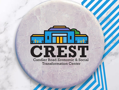 CREST Center Logo brand branding design graphic design logo vector