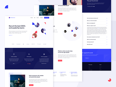 Intersection Growth Partners - Landing Page by Vit Schlesinger for ...