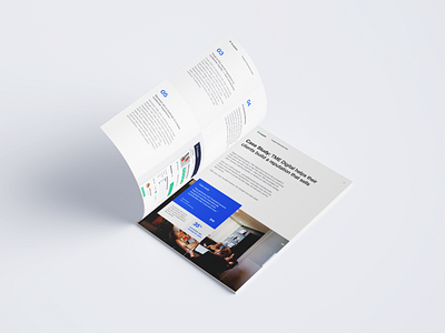 Trustpilot – Case Study brochure case study cover illustration mockup print report trustpilot