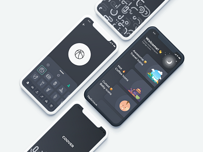 Coover - Instagram Cover Icons (WIP) app coover design editor icon instagram ios iphone mobile story ui