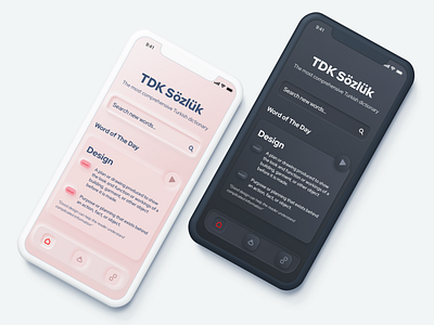 TDK - Dictionary App Concept