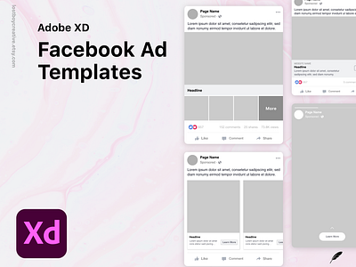 Adobe XD Templates: Facebooks Ads