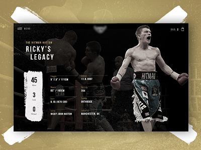 Ricky Hatton Boxing Stats