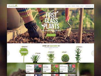 Garden Centre bush buy centre ecommerce garden online plant sell tree web website