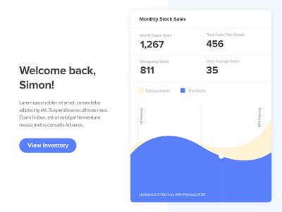 Stock Dashboard App Wireframing Adobe XD