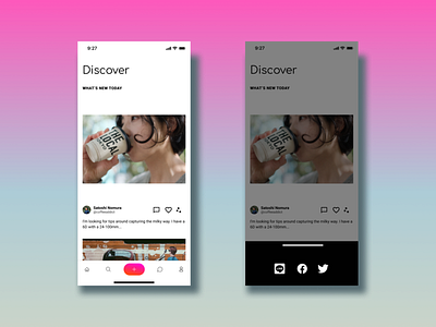 Daily UI #010 - Social Share