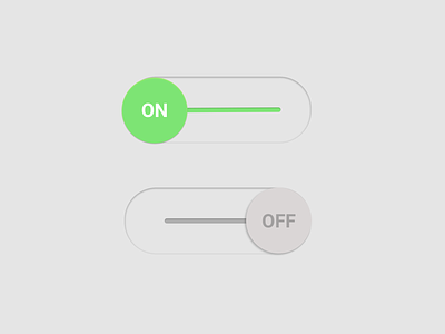 Daily UI ♯015 - On/Off Switch 011 app button graphic design ui uidesign