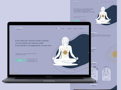Branding - Jyotish Yoga Studio branding design graphic design illustration studio ui uidesign yoga