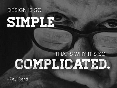 Paul Rand on Design