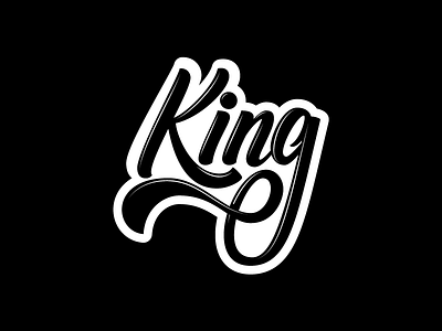 King Logotype custom type design free freebie hand lettering invitation invitations invite king lettering logo logotype