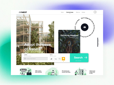 Landing Page for a new mission design product landing page minimalist minimalist layout senior designer startup trending ui user experience user interface