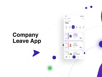 Company Leave App