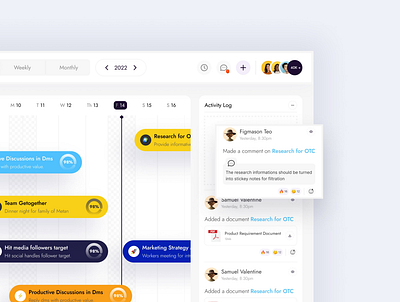Project Management Tools - Web App design ui user experience user interface ux