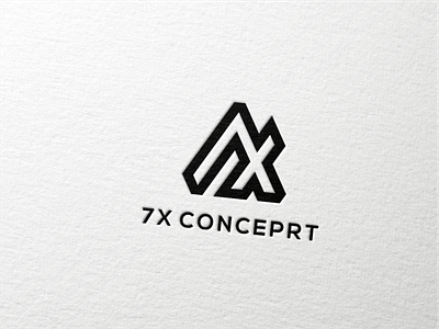 7X concept app branding design icon illustration logo typography ui ux vector